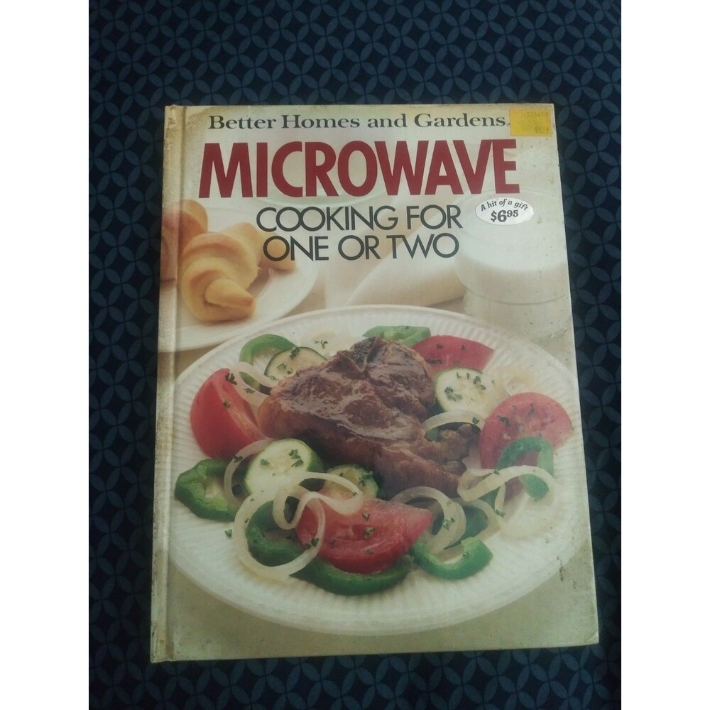 VTG 1983 Microwave Cooking For 1 Or 2 Cookbook Recipes Apartment Kitchen City